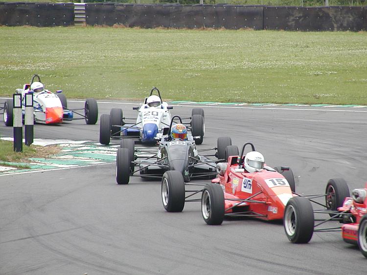 Formula Ford Zetecs battle it out