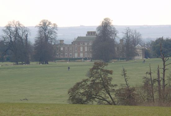 Wimpole Hall from the folly